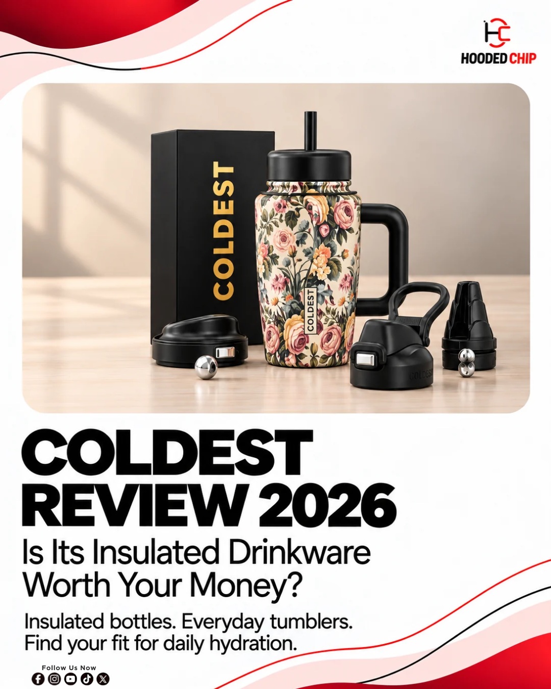 Want your drinks to stay at the right temperature for longer? Coldest offers insulated drinkware designed for everyday hydration, outdoor adventures, and life on the go.

Our latest review on HoodedChip explores Coldest’s insulated bottles, tumblers, and drinkware, covering their insulation, design, durability, usability, and pricing. We also look at what buyers should consider before investing in drinkware for daily use, workouts, or travel.

Is Coldest really worth your money? Read our full review on HoodedChip to explore the details and decide whether its products fit your lifestyle!

#Coldest #ColdestReview #InsulatedDrinkware #WaterBottle #TravelEssentials #Hydration #DrinkwareReview #hoodedchip #affiliate_marketing