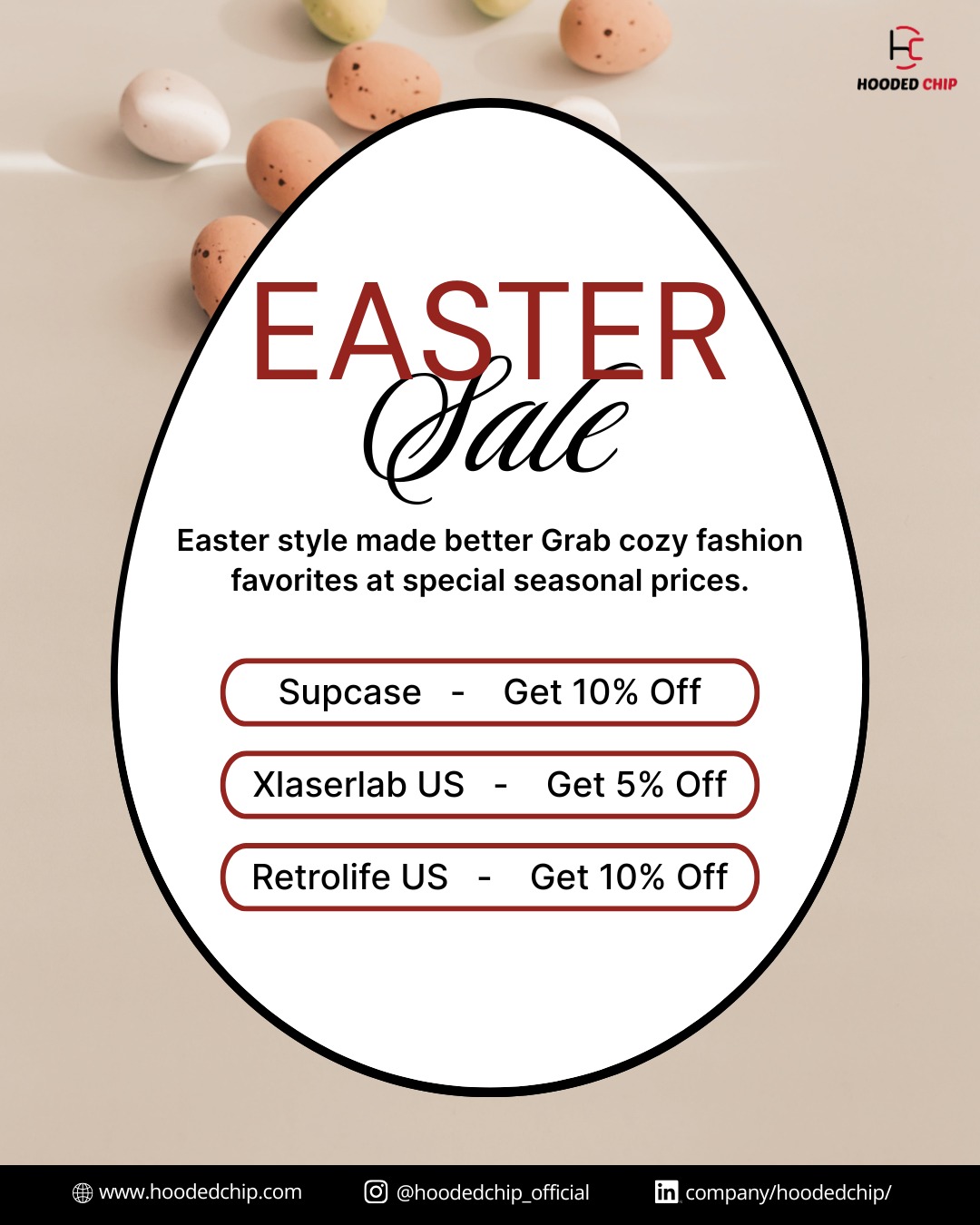 Stay cozy this Easter Shop stylish hoodies and fashion picks at special seasonal prices!
.
.
.
for more visit us at:
www.hoodedchip.com

#hoodedchip #easterstyle #springfashion #easterdeals #cozywear #sʜᴏᴘɴᴏᴡ