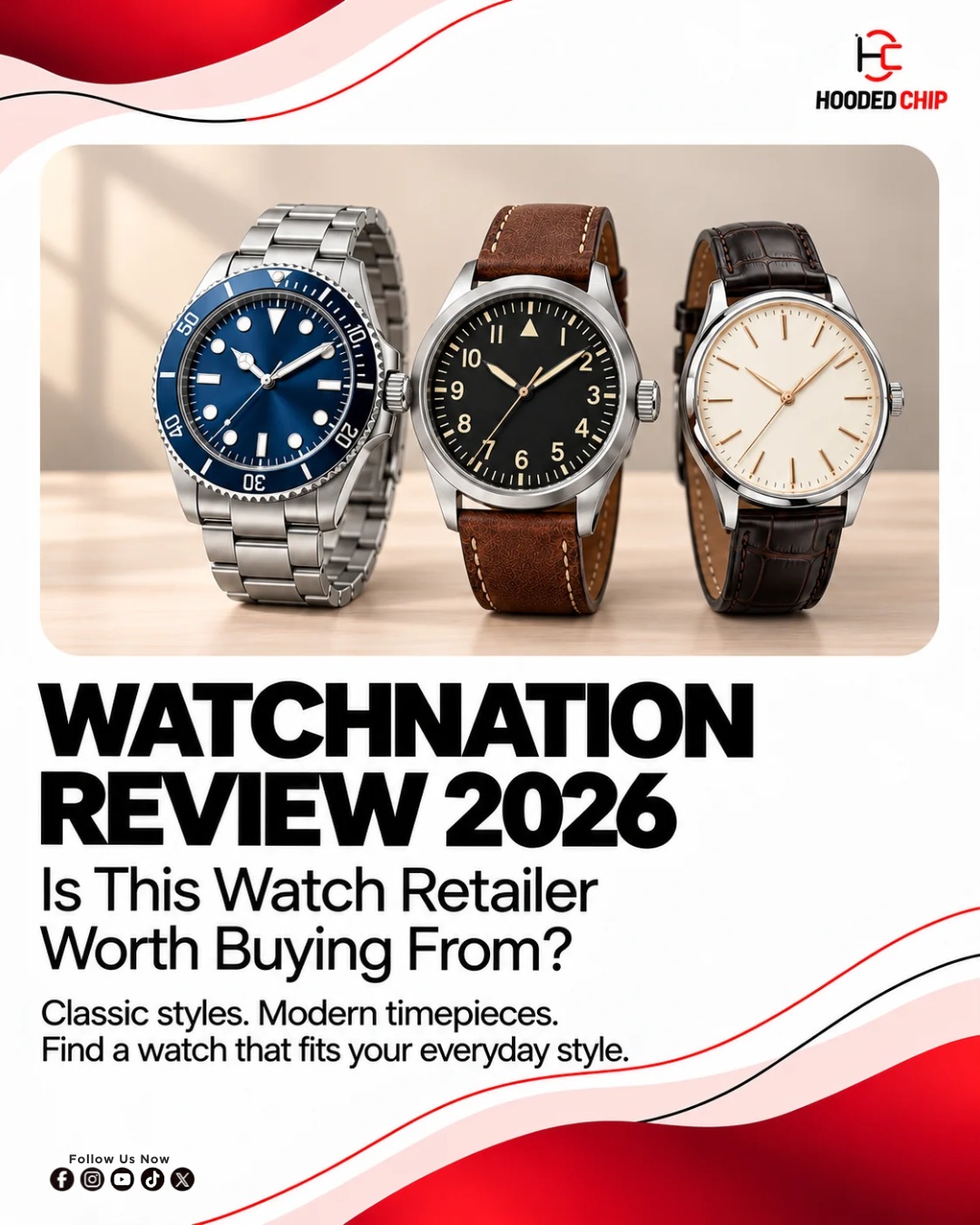 Looking for your next watch but unsure where to shop? WatchNation is a watch retailer worth exploring if you’re comparing styles, brands, and prices before making a purchase.

Our latest review on HoodedChip takes a closer look at WatchNation, exploring its watch selection, pricing, shopping experience, and key factors buyers should consider before placing an order. We also highlight what to check when evaluating a retailer’s reliability and overall value.

Is WatchNation worth buying from? Read our full review on HoodedChip to explore the details and make a more informed shopping decision!

#WatchNation #WatchNationReview #Watches #WatchShopping #WatchCollectors #FashionAccessories #hoodedchip #affiliate_marketing