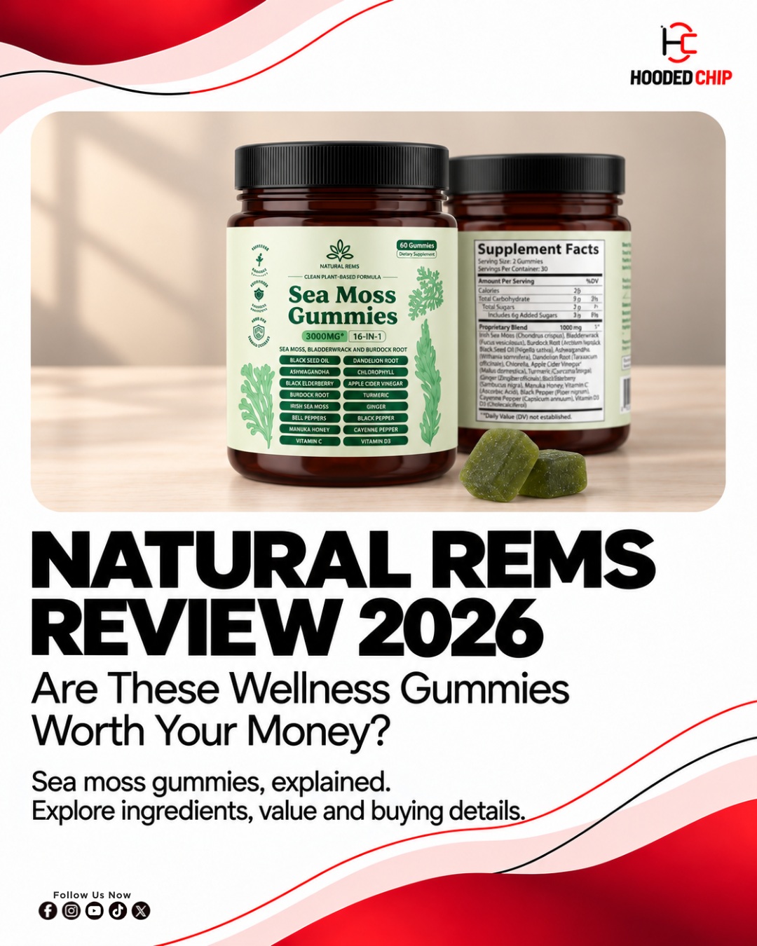 Curious about Natural REMS and its popular wellness gummies? Before trying a new wellness product, it’s worth understanding its ingredients, intended use, and overall value.

Our latest review on HoodedChip takes a closer look at Natural REMS gummies, exploring their product range, ingredients, pricing, and customer considerations. We also highlight what shoppers should know before making a purchase and why checking product information is important.

Are Natural REMS gummies worth your money? Read our full review on HoodedChip to explore the details and make a more informed decision!

#NaturalREMS #NaturalREMSReview #WellnessGummies #WellnessProducts #IngredientAwareness #ProductReview #hoodedchip #affiliate_marketing