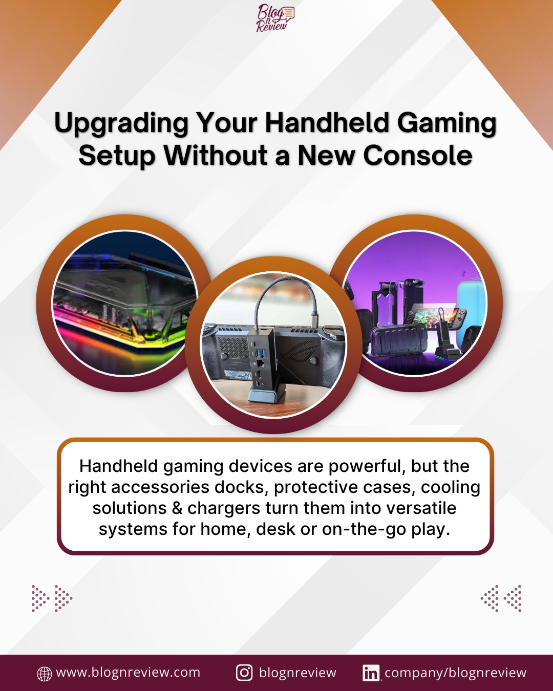 Level up your gaming without breaking the bank 
Discover simple ways to upgrade your handheld console setup from controllers to accessories and performance tweaks.
.
.
.
for more visit us at:
www.blognreview.com

#handheldgaming #blognreview #gamingsetup #gameupgrades #consolehacks #gamerlife #portablegaming #techtips