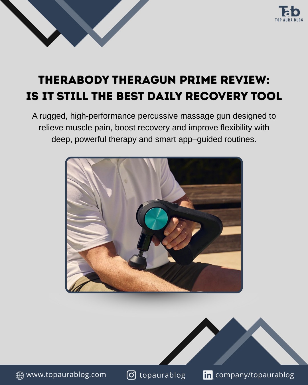 Therabody Theragun Prime is it still the best daily recovery tool? We break down performance, ease of use and everyday results to help you decide!
.
.
.
For more visit us at:
www.topaurablog.com

#theragunprime #therabody #recoverytool #musclerecovery #fitnesstech #topaurablog #wellnessgear #dailyrecovery #selfcarefirst